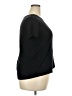 HEATHER Black Short Sleeve Top Size 2X (estimated) - photo 4