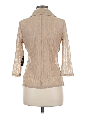 Absolutely Famous 3/4 Sleeve Button-Down Shirt (view 2)