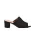 14th & Union Black Sandals Size 7 1/2 - photo 1