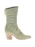 Silent D 100% Leather Green Boots Size EU 38 - photo 1