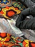 Lularoe Paisley Blue Leggings One size - photo 4