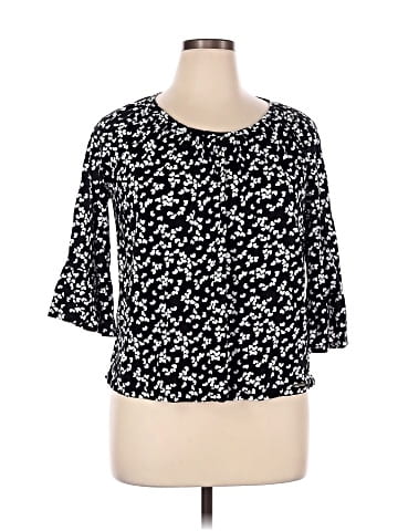 MICHAEL Michael Kors 3/4 Sleeve Blouse (view 1)
