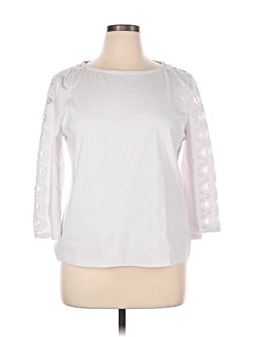 Talbots 3/4 Sleeve Top (view 1)