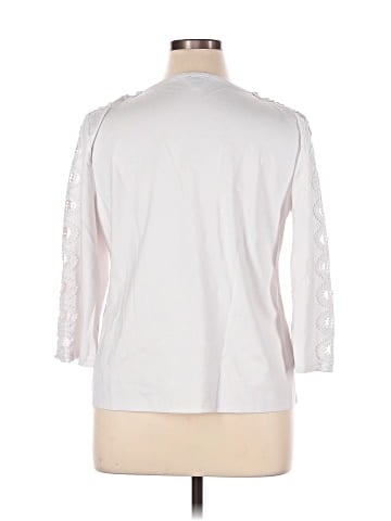 Talbots 3/4 Sleeve Top (view 2)
