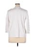 Talbots White 3/4 Sleeve Top Size XL - photo 2
