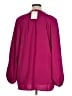 Entro 100% Polyester Burgundy 3/4 Sleeve Blouse Size XL - photo 2