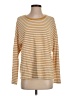 Rivet & Thread Stripes Gold Long Sleeve T-Shirt Size S - photo 1