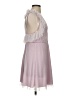 GB Chevron-herringbone Pink Cocktail Dress Size S - photo 4