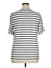 Bobeau Silver Short Sleeve Top Size XL - photo 2