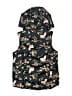 H&M 100% Polyester Floral Black Vest Size 6X - 7 - photo 2