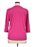 Ellen Tracy Pink 3/4 Sleeve Blouse Size XL - photo 2