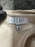 TOBI 100% Polyester Solid Tan Romper Size M - photo 4