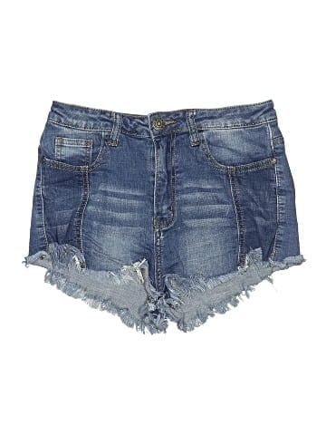 Machine Denim Shorts (view 1)