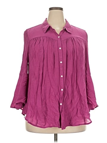 Cato 3/4 Sleeve Blouse (view 1)
