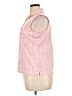 EP Pro 100% Spandex Pink Sleeveless Button-Down Shirt Size XL - photo 5