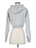 Forever 21 Silver Zip Up Hoodie Size S - photo 2