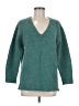 Adora Tweed Teal Pullover Sweater Size M - photo 1
