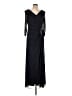 Alex Evenings 100% Polyester Black Cocktail Dress Size 12 - photo 1
