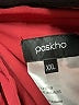 Paskho 100% Polyester Solid Burgundy Casual Pants Size XXL - photo 4
