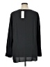 Eileen Fisher 100% Silk Black Long Sleeve Silk Top Size XL - photo 2