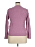 Talbots 100% Pima Cotton Purple Pullover Sweater Size XL Petite - photo 2