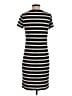 MICHAEL Michael Kors 100% Polyester Stripes Black Casual Dress Size S - photo 2