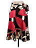 Worthington Print Brown Casual Skirt Size 4 - photo 2