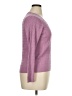 Talbots 100% Pima Cotton Purple Pullover Sweater Size XL Petite - photo 4