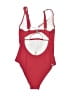 Charmo Hearts Red One Piece Swimsuit Size S - photo 2