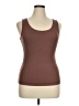 Rae Mode Brown Tank Top Size 1X - photo 1