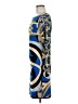 Analili Graphic Blue Casual Dress Size M - photo 5