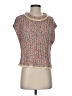 Free People Tweed Pink Pullover Sweater Size S - photo 1