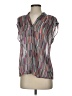 Outback Red 100% Polyester Gray Sleeveless Blouse Size S - photo 1