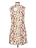 Glamorous 100% Polyester Print Ivory Cocktail Dress Size S - photo 2