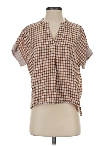 Madewell Short Sleeve Blouse (view 1)