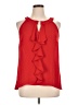 New Directions 100% Polyester Red Sleeveless Blouse Size XL - photo 1