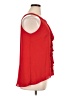 New Directions 100% Polyester Red Sleeveless Blouse Size XL - photo 4