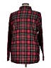 L.L.Bean 100% Cotton Plaid Red Long Sleeve Button-Down Shirt Size 1X - photo 2