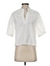 Tecovas White Short Sleeve Blouse Size XS - photo 1