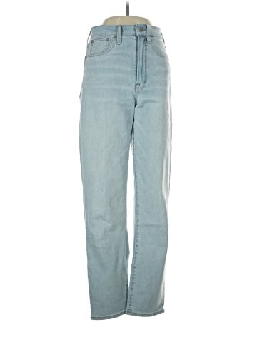 Madewell The Perfect Vintage Straight Jean in Mosedale Wash (view 1)