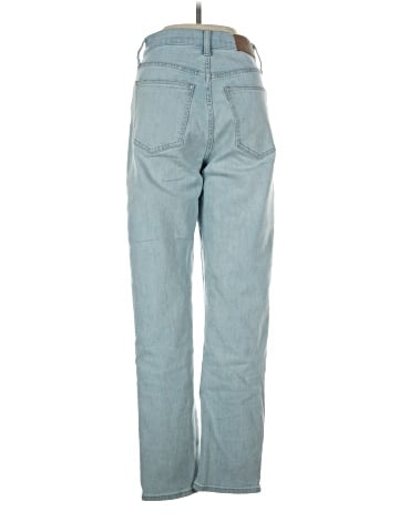 Madewell The Perfect Vintage Straight Jean in Mosedale Wash (view 2)