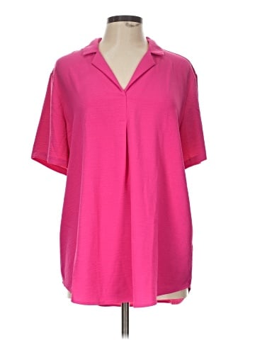 Hilary Radley Short Sleeve Blouse (view 1)