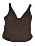 Berlook Tweed Brown Swimsuit Top Size 24 - photo 1