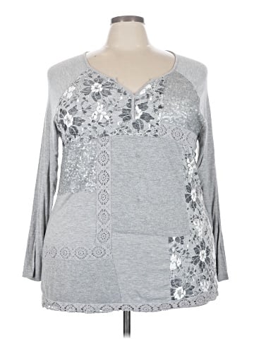 Cj Banks Long Sleeve Top (view 1)