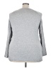 Cj Banks Gray Long Sleeve Top Size 2X - photo 2
