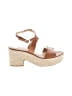 Splendid Brown Tan Wedges Size 8 1/2 - photo 1
