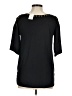 Rain 100% Polyester Black 3/4 Sleeve Top Size M - photo 2