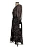 DKNY 100% Polyester Animal Print Gray Cocktail Dress Size 2 (petite) - photo 5