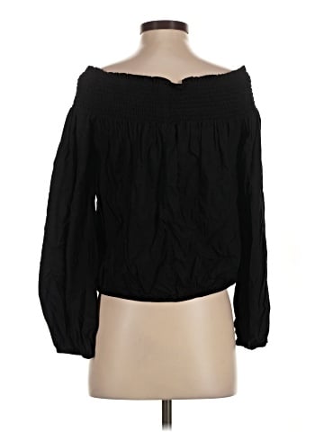 Sun & Shadow Long Sleeve Blouse (view 2)