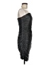 Express Metallic Black Cocktail Dress Size M - photo 4